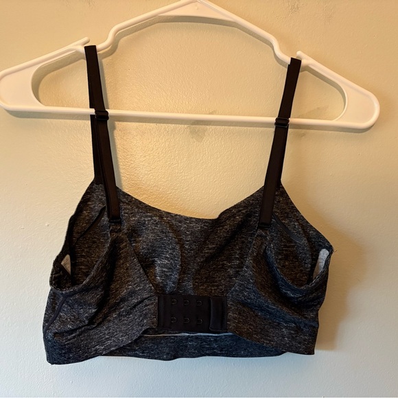 Soma Charcoal Heathered Enbliss Luxe Adjustable Bralette Size Medium - Picture 3 of 4
